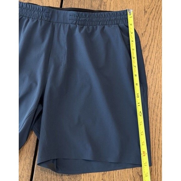 Lululemon Channel Cross Short 7" Swim Trunks Men’s Sz XL True Navy Drawstring - Picture 10 of 11